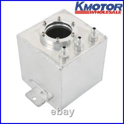 Aluminum High Flow 2L Swirl Fuel Surge Pot Tank AN6 For 044 External Fuel Pump