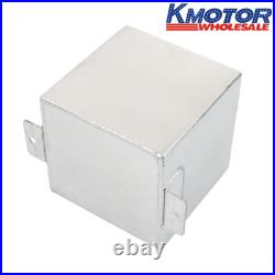 Aluminum High Flow 2L Swirl Fuel Surge Pot Tank AN6 For 044 External Fuel Pump