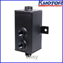 Aluminum Oil Catch Tank AN10 & Drain Tap Baffled & Breather Filter Universal 1L