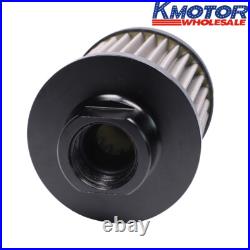 Aluminum Oil Catch Tank AN10 & Drain Tap Baffled & Breather Filter Universal 1L