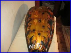 Arlen Ness Stretched Large Aluminum Custom Chopper Gas Tank Fuel Harley