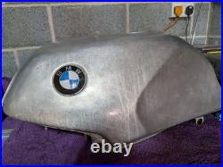 BMW K75 RT Petrol Tank stripped back to Aluminium Was on a running Bike