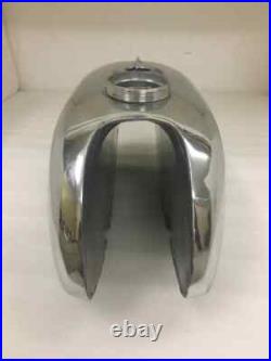 BSA B50 B25 MX Aluminum Alloy Polished Fuel Petrol Gas Tank with Monza Cap