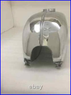 BSA B50 B25 MX Aluminum Alloy Polished Fuel Petrol Gas Tank with Monza Cap