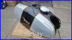 BSA B50T B50Mx B25T Vintage Aluminium Alloy Petrol Fuel Tank Oif 1971-73