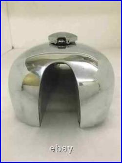BSA Spitfire 2 Gallon Aluminum Alloy Polished Fuel Petrol Tank with Cap