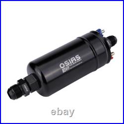 Billet Aluminum 3.8L Dual Racing Swirl Fuel Surge Tank + 044 External Fuel Pump