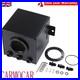 Black 2L Billet High Flow Swirl Fuel Surge Tank AN6 Fits 044 External Fuel Pump
