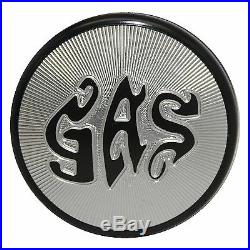 Black Gas Fuel Tank Cap Set For Harley Davidson Fat Bob Softail Split Tank