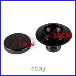 Bmw R80 / R65 / R100 / R80 / R90 / R60 / R45 / Knurled Fuel Cap Black Airhead