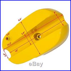 Bsa B25 B40 B44 C15 Victor Enduro Aluminum / Alloy Yellow Fuel Tank