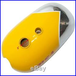 Bsa B25 B40 B44 C15 Victor Enduro Aluminum / Alloy Yellow Fuel Tank