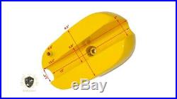 Bsa B25 B40 B44 C15 Victor Enduro Aluminum / Alloy Yellow Fuel Tank Fit For