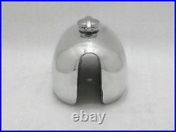 Bsa B44 441 VICTOR Polished Aluminum Alloy Gas Fuel Tank With Monza Cap