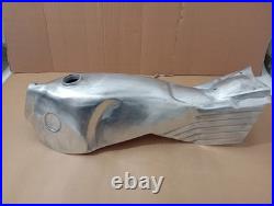 Bultaco Alpina Raw Aluminum Alloy Petrol Fuel Tank With Seat Pan Cowling +Cap