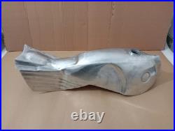Bultaco Alpina Raw Aluminum Alloy Petrol Fuel Tank With Seat Pan Cowling +Cap