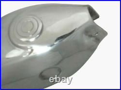 Bultaco Sherpa Model Gas Petrol Fuel Tank With Cap Aluminium Made @Vi