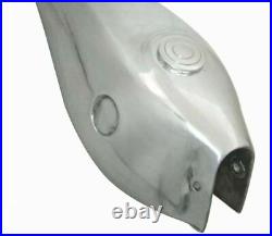 Bultaco Sherpa Model Gas Petrol Fuel Tank With Cap Aluminium Made @Vi