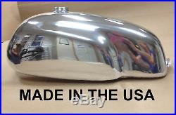 Cafe Racer Gas Tank, Aluminum, Manx TT, Honda CB750, Special Custom Bottom