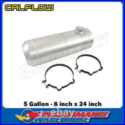 Calflow 5 Gallon Spun Aluminium Fuel Tank 8 x 24 inch CAL-7405S-2