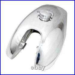 Custom Cafe Racer Aluminium Petrol Fuel Tank + cap For Norton Lyta Triumph