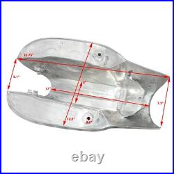 Custom Cafe Racer Aluminium Petrol Fuel Tank + cap For Norton Lyta Triumph