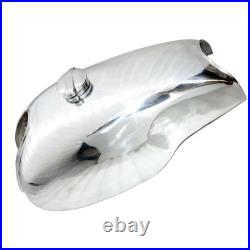 Custom Cafe Racer Aluminium Petrol Fuel Tank + cap For Norton Lyta Triumph