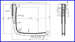 DAF Compatible Fuel Tank 300L Aluminium For CF 65 75 85 OEM 168181