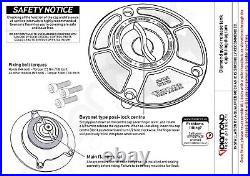 Diamond Quick Release Fuel Tank Cap For Suzuki GSX-R1000 2009-2010