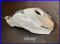 Ducati Panigale 899 Satin White Fuel Tank