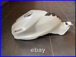 Ducati Panigale 899 Satin White Fuel Tank