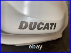 Ducati Panigale 899 Satin White Fuel Tank
