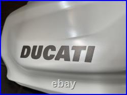 Ducati Panigale 899 Satin White Fuel Tank