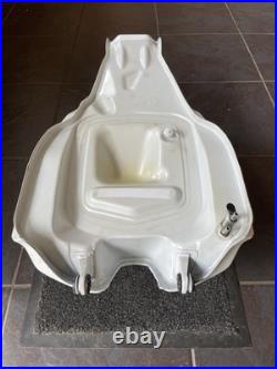 Ducati Panigale 899 Satin White Fuel Tank