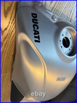 Ducati Panigale V4R Brushed Aluminium Fuel Tank