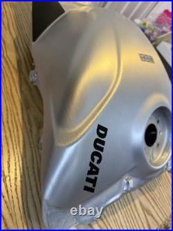 Ducati Panigale V4R Brushed Aluminium Fuel Tank