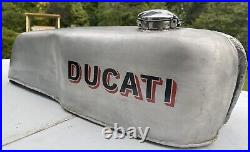 Ducati VIC Camp Style Café Racer Classic Race Aluminium Alloy Tank