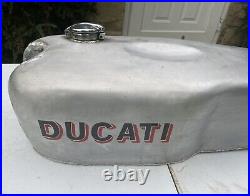 Ducati VIC Camp Style Café Racer Classic Race Aluminium Alloy Tank