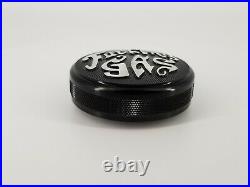 F-GAS Font Harley Shovelhead Gas Cap Set 1973-1982 Dual Cap Tank Cam Style