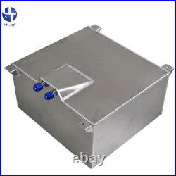 FOR 60 Litres / 13 Gallons Fuel Cell/tank, Polished Aluminium