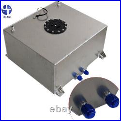 FOR 60 Litres / 13 Gallons Fuel Cell/tank, Polished Aluminium