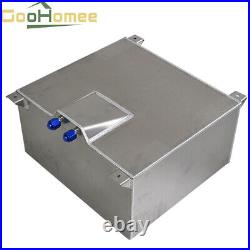 FOR Fuel Cell 13Gallon 60L Polished Aluminum Fuel Cell Tank Internal Foam Layer