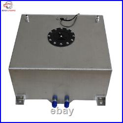 FOR Universal 60 Litres / 13 Gallons Fuel Cell/tank, Polished Aluminium