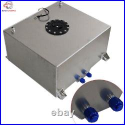 FOR Universal 60 Litres / 13 Gallons Fuel Cell/tank, Polished Aluminium