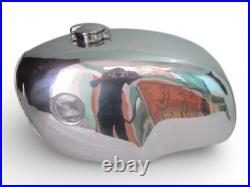 Fit For BMW R100 RT RS R90 R80 R75 Aluminium Polish Gas Fuel Tank With Monza Cap