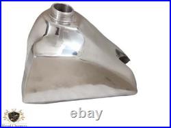 Fit For Yamaha IT175 Petrol Gas Fuel Aluminium Polished Tank 1982-83
