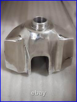Fit For Yamaha IT175 Petrol Gas Fuel Aluminium Polished Tank 1982-83