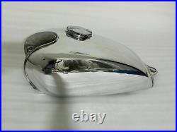 Fit For Yamaha SR 500 Aluminum Alloy Polished Fuel Petrol Tank with Cap