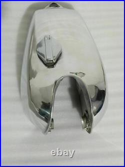 Fit For Yamaha SR 500 Aluminum Alloy Polished Fuel Petrol Tank with Cap