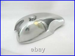 Fit Norton Wideline Aluminum Alloy 3 Gallon Manx Short Circuit Fuel Tank & Tap